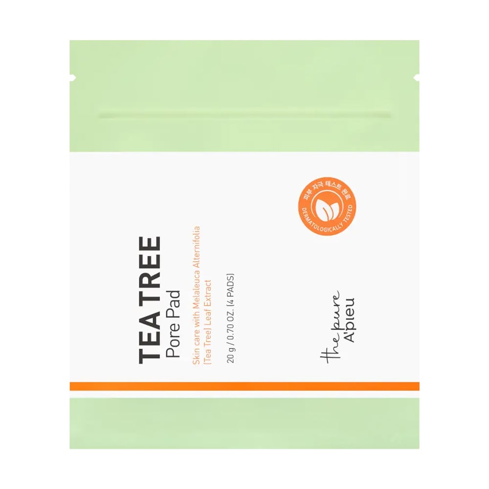 Тонер-пади для обличчя A'pieu The Pure Tea Tree Pore Pad, 20 г, 4 шт